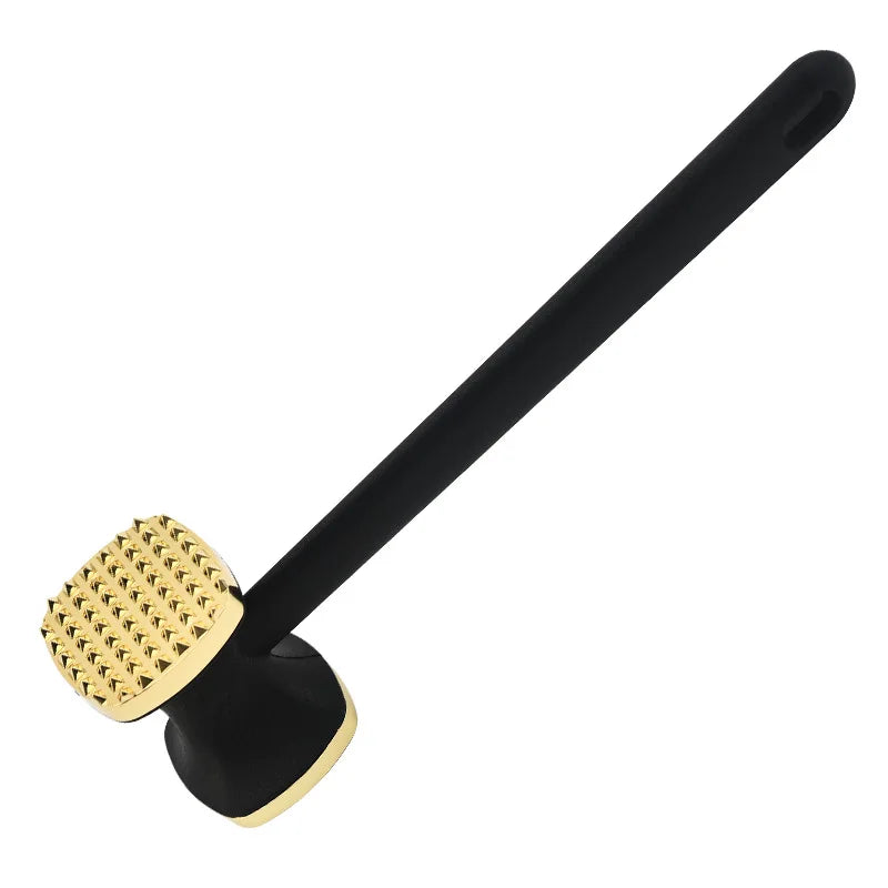 Meat Tenderizer Tool Dual-Sided Kitchen Steak Hammer Mallet With Comfort Grip Handle Sturdy Meat Mallet Masher For Tenderizing