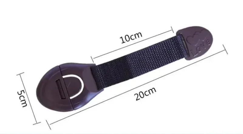 1 Pcs Door Lock Baby Safety Cabinet Wardrobe Refrigerator Belt Kids Children Drawer Security Protection Closet Fridge