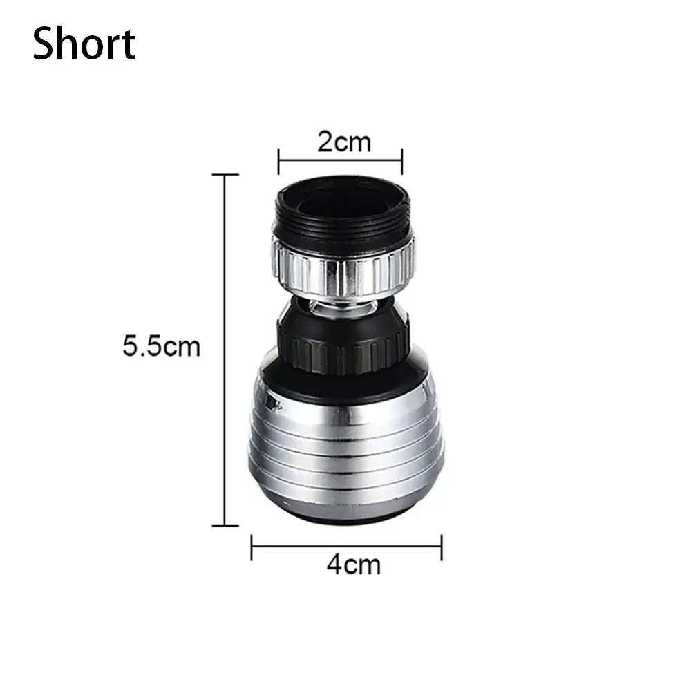 1Set Dual Mode Booster Nozzle Extender 360 Degree Faucet Water Saver Universal Rotating Bubbler Bathroom Kitchen Tools Dual Mode