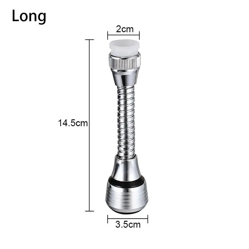 1Set Dual Mode Booster Nozzle Extender 360 Degree Faucet Water Saver Universal Rotating Bubbler Bathroom Kitchen Tools Dual Mode