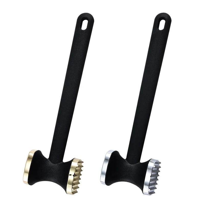 Meat Tenderizer Tool Dual-Sided Kitchen Steak Hammer Mallet With Comfort Grip Handle Sturdy Meat Mallet Masher For Tenderizing