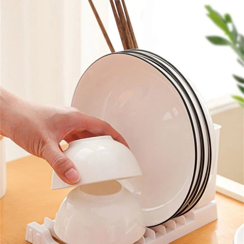 Space Saving Kitchen Dish Drainer Drying Rack Kitchen Supplies with Cup Holder Dropshipping