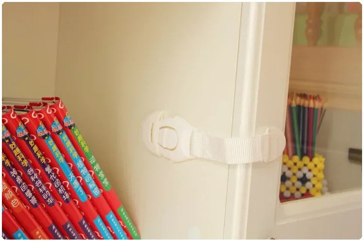 1 Pcs Door Lock Baby Safety Cabinet Wardrobe Refrigerator Belt Kids Children Drawer Security Protection Closet Fridge